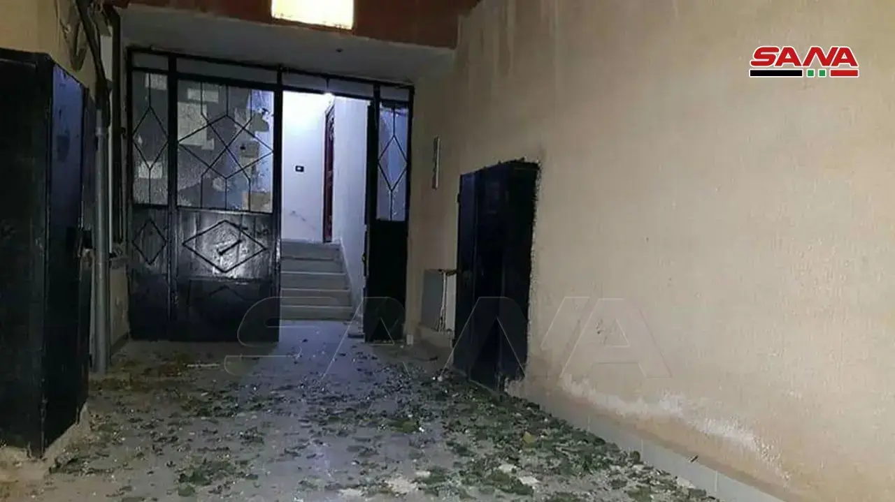 נזקים למבנים בעקבות תקיפות צה"ל בדמשק הלילה, 20 בנובמבר 2019 נזקים למבנים בעקבות תקיפות צה"ל בדמשק הלילה, 20 בנובמבר 2019