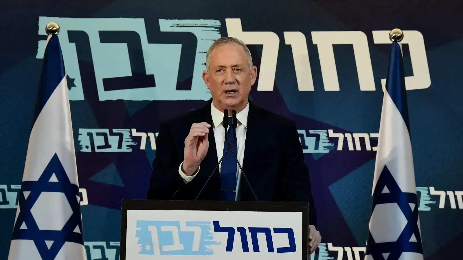 בני גנץ, אקספו תל אביב, 23 בנובמבר 2019 בני גנץ, אקספו תל אביב, 23 בנובמבר 2019