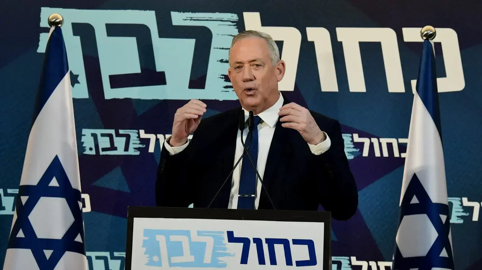 בני גנץ, אקספו תל אביב, 23 בנובמבר 2019 בני גנץ, אקספו תל אביב, 23 בנובמבר 2019