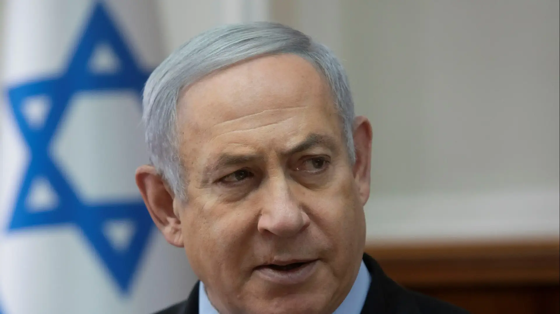 ראש הממשלה בנימין נתניהו בישיבת ממשלה, 24 בנובמבר 2019