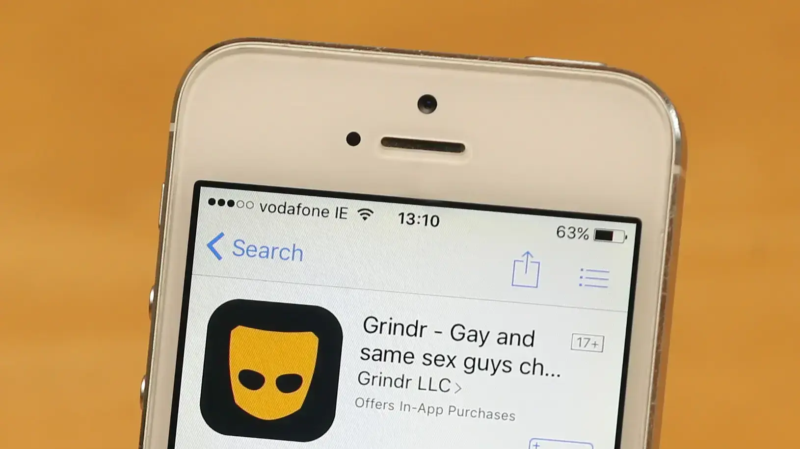 אפליקצית ההיכרויות Grindr, ללהט"ב. אילוסטרציה
