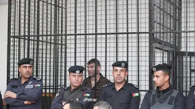 האזרח ההישראלי, קונסטנטין קוטב במהלך משפטו בירדן 2 בדצמבר 2019 