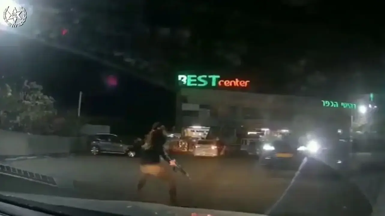 תיעוד דריסת השוטרת בכפר ג'יש תיעוד דריסת השוטרת בכפר ג'יש