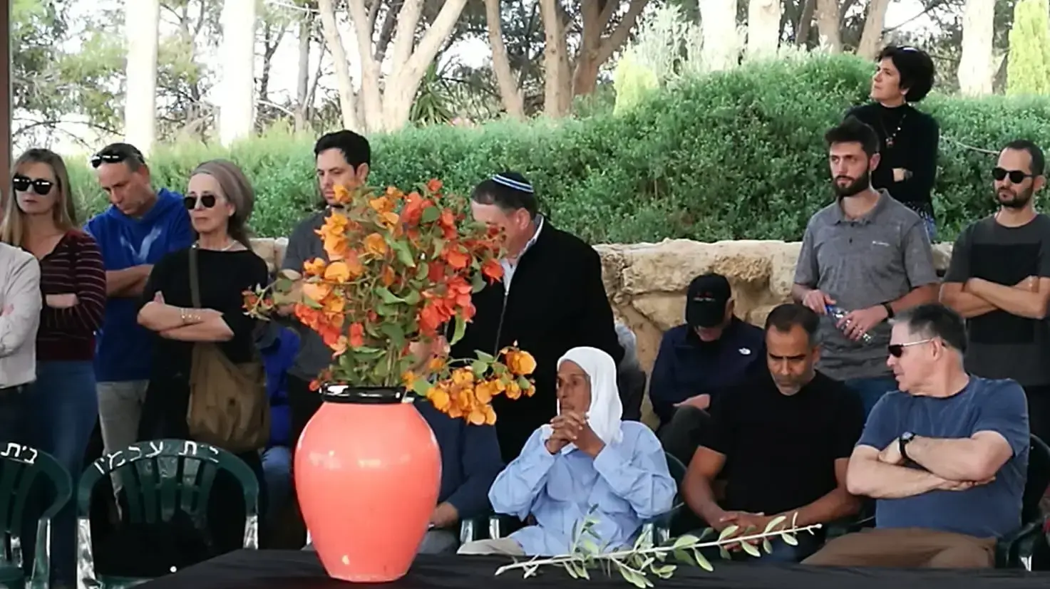 הלוויתו של אברהם דר,ממייסדי סיירת מטכ"ל, קיבוץ שדות ים, 4 בדצמבר 2019 הלוויתו של אברהם דר,ממייסדי סיירת מטכ"ל, קיבוץ שדות ים, 4 בדצמבר 2019