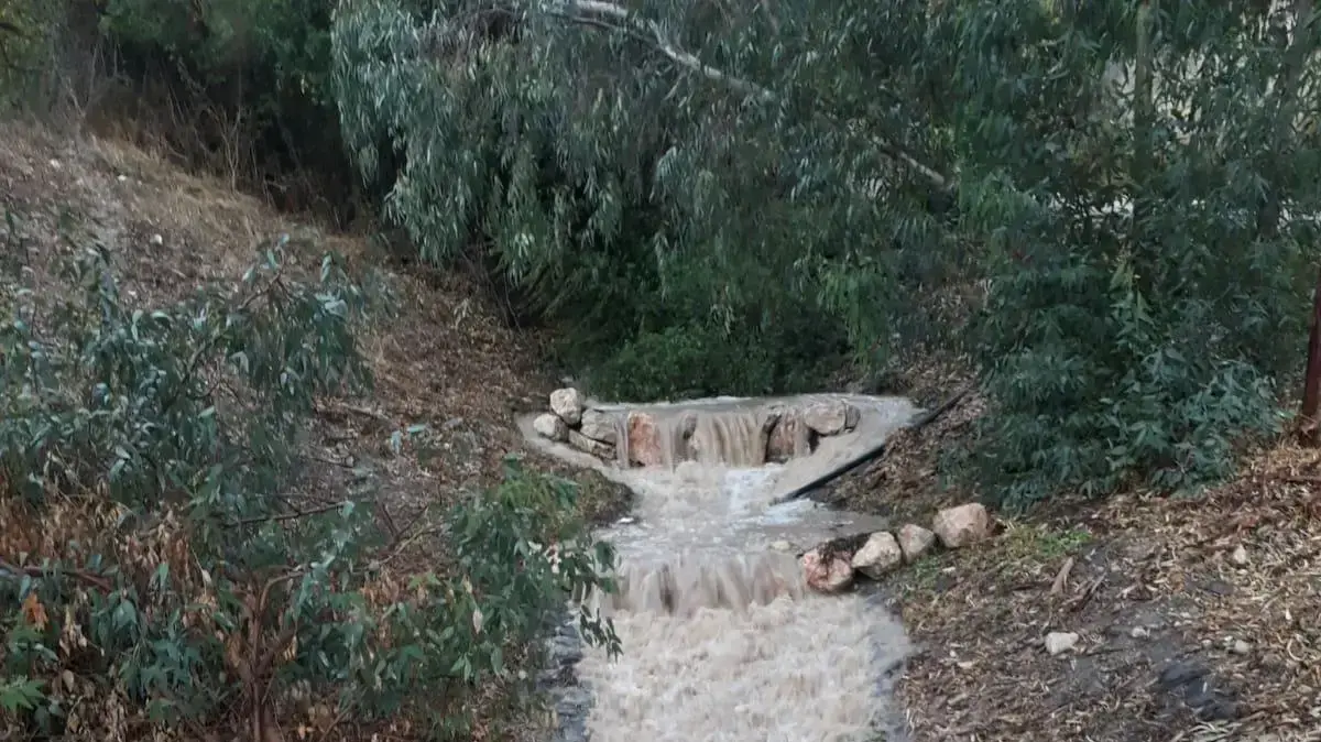 גשמים עזים בצפת 5 בדצמבר 2019 גשמים עזים בצפת 5 בדצמבר 2019