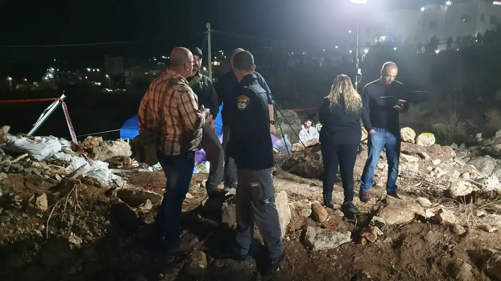 זירת הרצח בשפרעם 5 בדצמבר 2019 זירת הרצח בשפרעם 5 בדצמבר 2019
