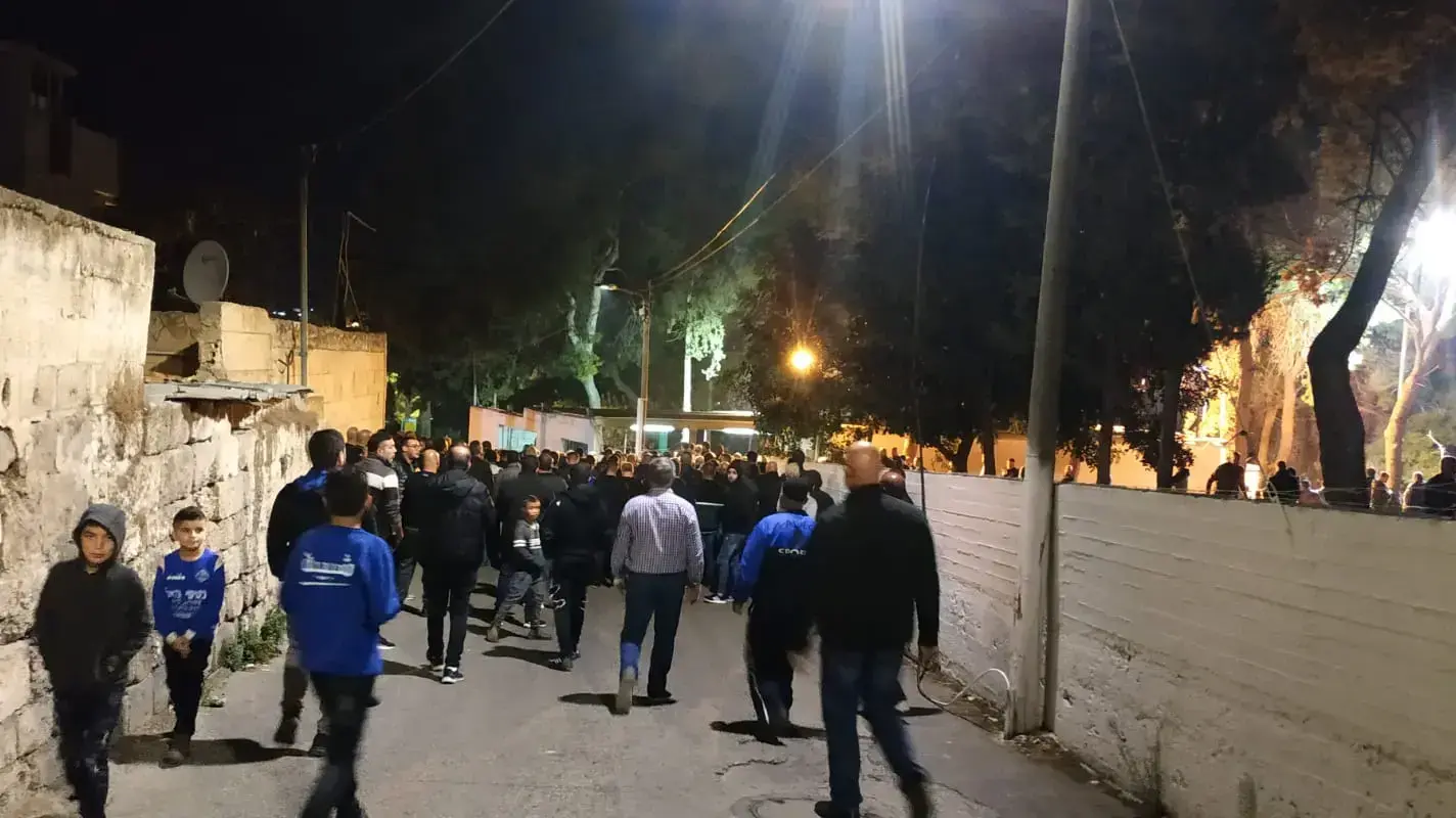 הלוויית הנער עאדל חטיב בשפרעם הלוויית הנער עאדל חטיב בשפרעם