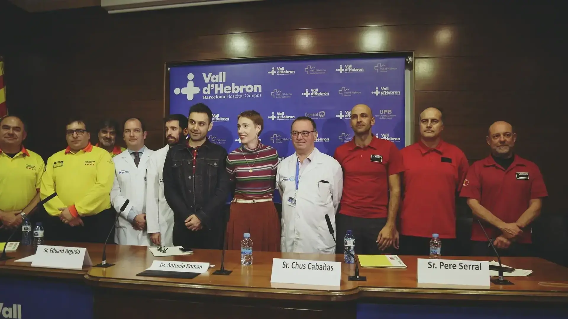 אודרי מאש, בריטית ששרדה דום לב של 6 שעות, והצוות הרפואי שהציל אותה. מתוך הפייסבוק הרשמי של ביה"ח Vall d'Hebron בברצלונה אודרי מאש, בריטית ששרדה דום לב של 6 שעות, והצוות הרפואי שהציל אותה. מתוך הפייסבוק הרשמי של ביה"ח Vall d'Hebron בברצלונה