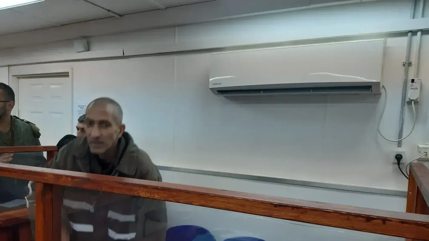 סאמר ערביד, החשוד ברצח רנה שנרב, בית דין מחנה עופר, 8 בדצמבר 2019 סאמר ערביד, החשוד ברצח רנה שנרב, בית דין מחנה עופר, 8 בדצמבר 2019
