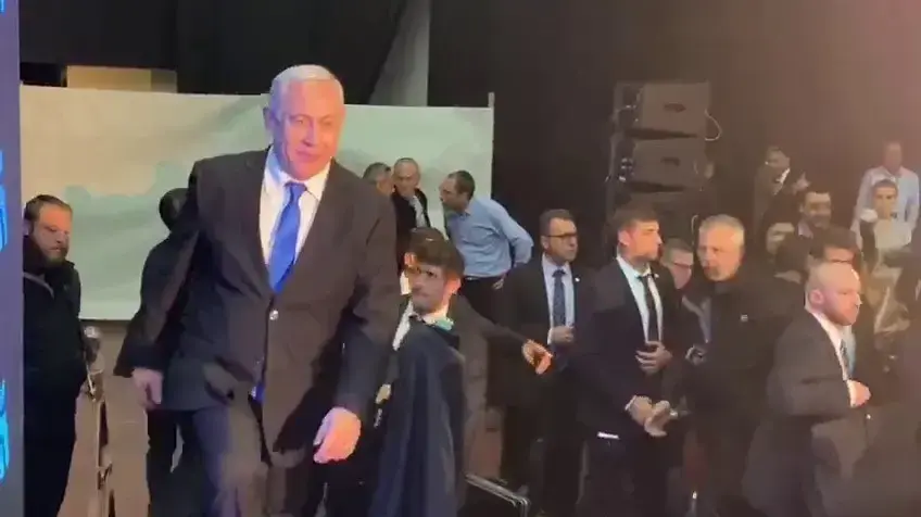 ראש הממשלה בנימין נתניהו במרכז הליכוד באקספו ת"א, 8 בדצמבר 2019 ראש הממשלה בנימין נתניהו במרכז הליכוד באקספו ת"א, 8 בדצמבר 2019