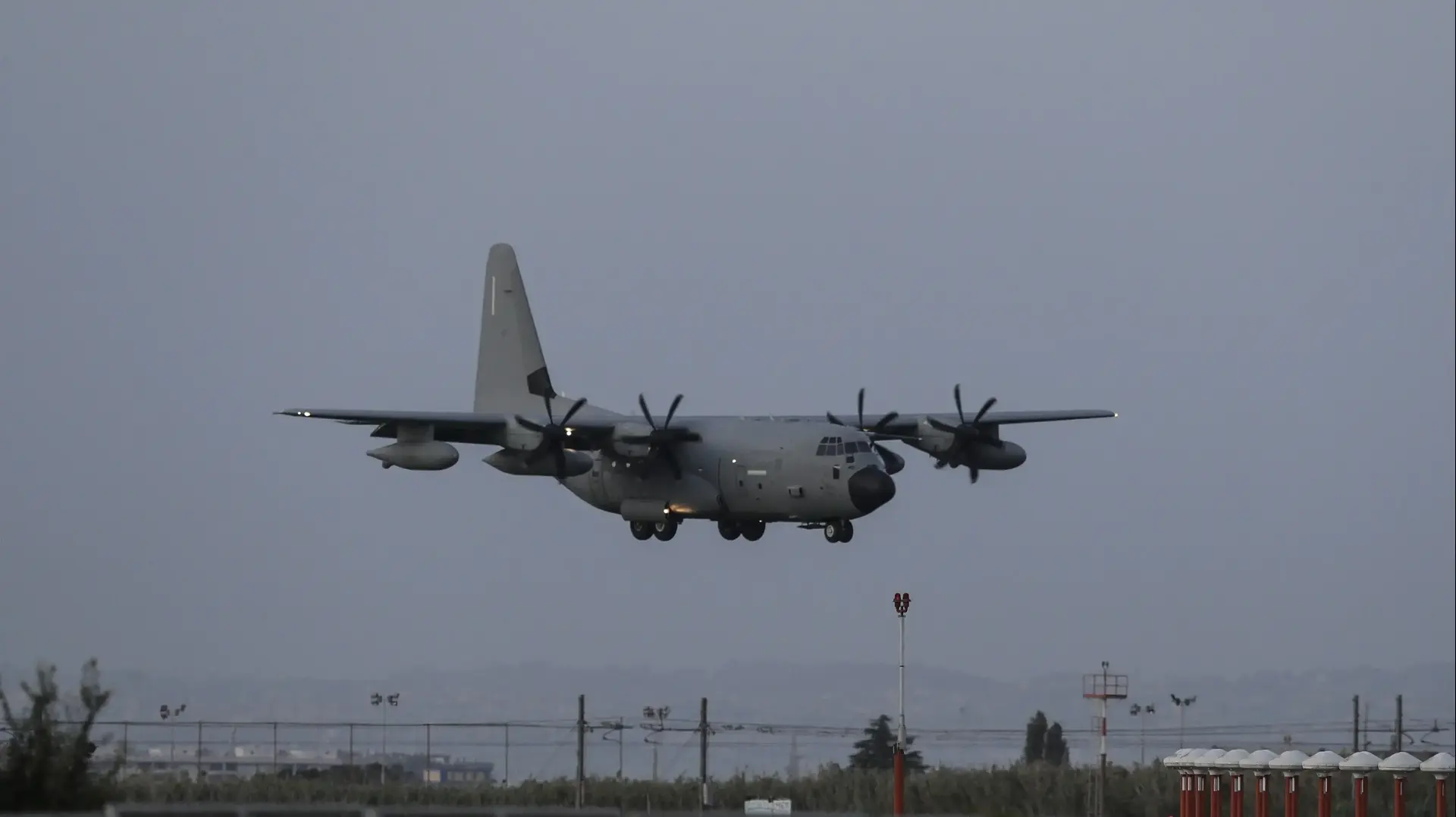 מטוס הרקולס C-130 של חיל האוויר האיטלקי מטוס הרקולס C-130 של חיל האוויר האיטלקי