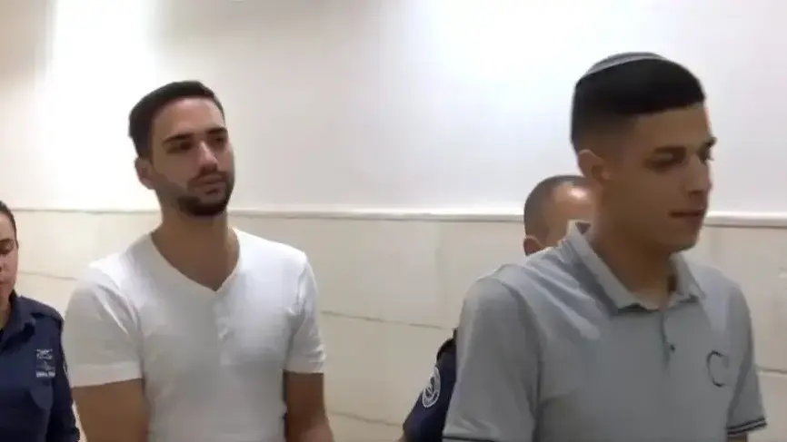 נתנאל סנדרוסי ומאיר גמליאל, הורשעו במסגרת עסקת טיעון בדריסת הילד בנימין ביגלאייזן בירושלים נתנאל סנדרוסי ומאיר גמליאל, הורשעו במסגרת עסקת טיעון בדריסת הילד בנימין ביגלאייזן בירושלים