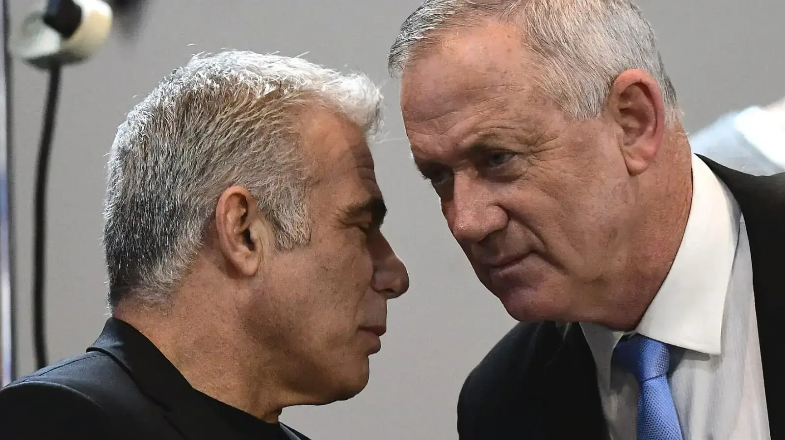 בני גנץ יו"ר כחול לבן ויאיר לפיד, מרכז ארץ ישראל היפה, 12 בדצמבר 2019 בני גנץ יו"ר כחול לבן ויאיר לפיד, מרכז ארץ ישראל היפה, 12 בדצמבר 2019