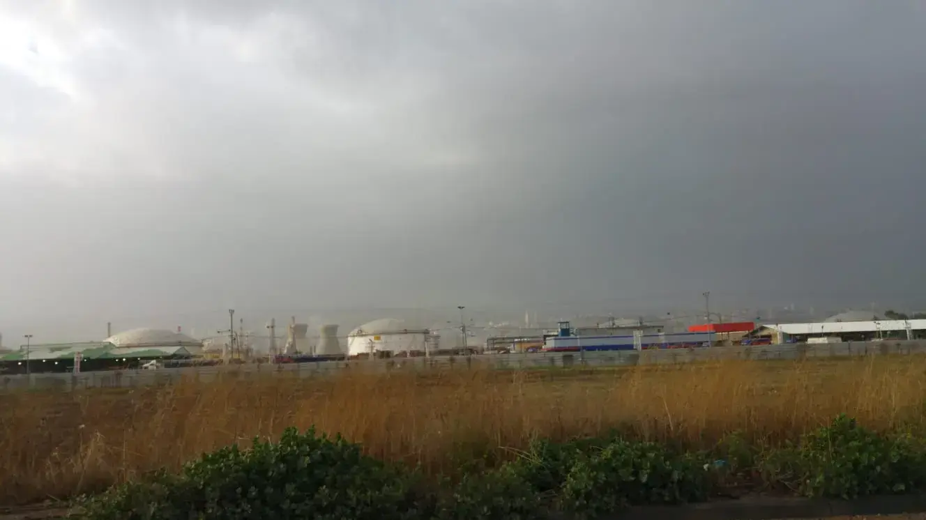 מזג אוויר מעונן בצומת וולקן, הבוקר מזג אוויר מעונן בצומת וולקן, הבוקר