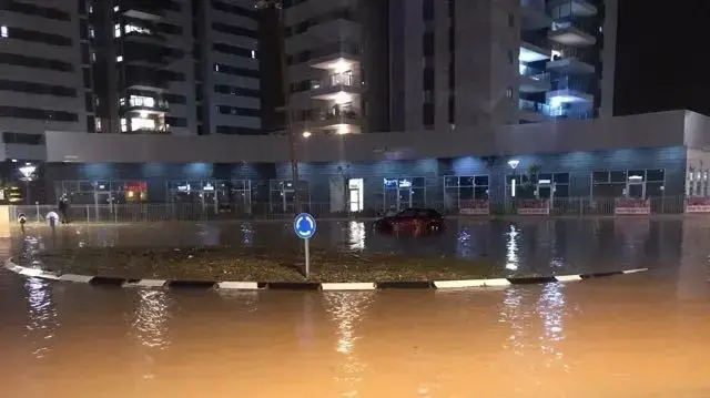 הצפות טירת הכרמל, מזג אוויר, 13 דצמבר 2019 הצפות טירת הכרמל, מזג אוויר, 13 דצמבר 2019