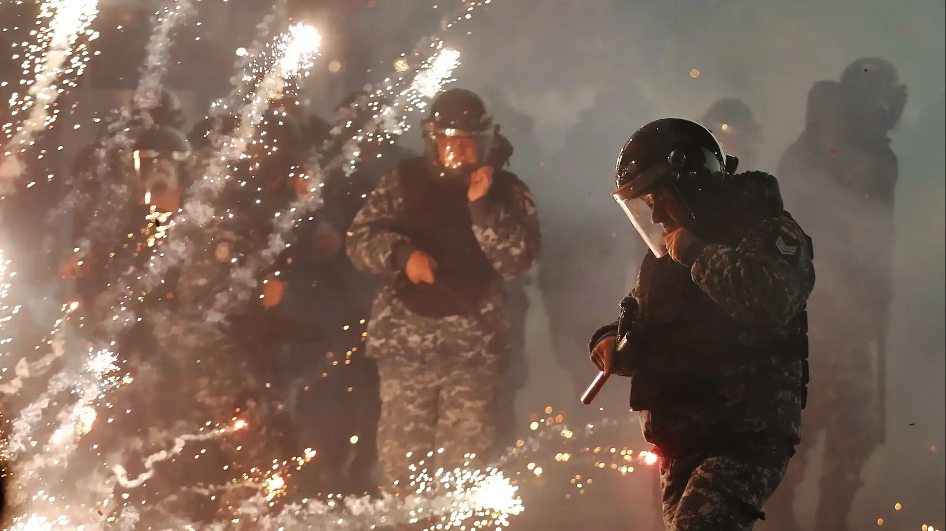 הפגנה בביירות כנגד הממשל בלבנון 14 בדצמבר 2019 