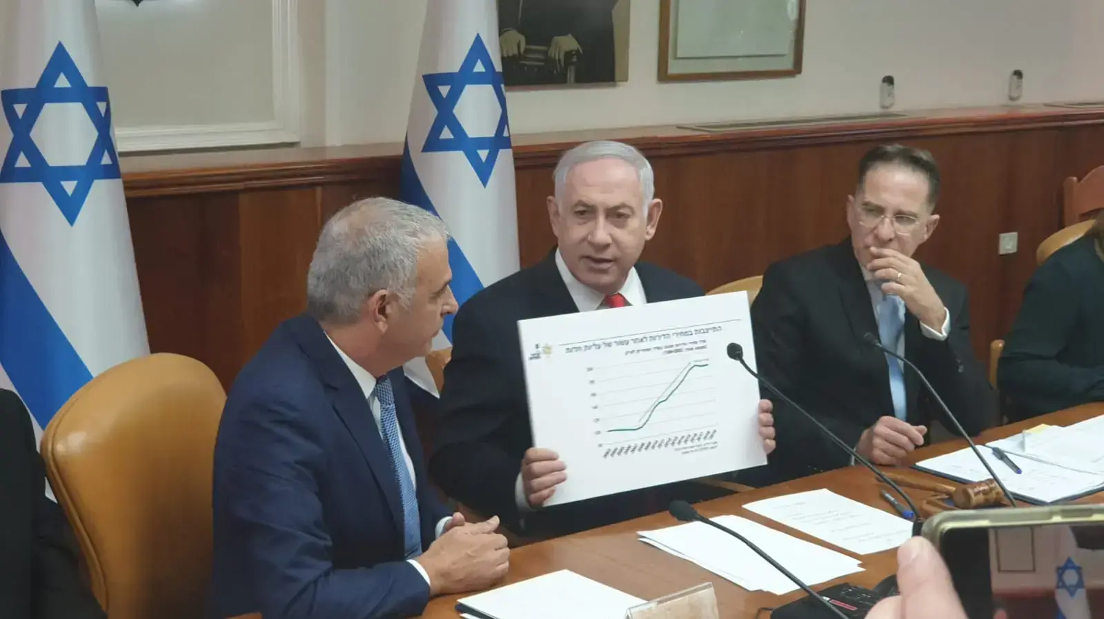 ראש הממשלה, בנימין נתניהו ושר האוצר, משה כחלון במהלך הישיבת ממשלה, משרד רה"מ, ירושלים 15 בצדמבר 2019 ראש הממשלה, בנימין נתניהו ושר האוצר, משה כחלון במהלך הישיבת ממשלה, משרד רה"מ, ירושלים 15 בצדמבר 2019