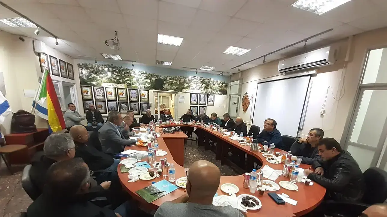 פגישת החירום של ראשי המועצות הדרוזיות והצ'רקסיות בעוספיה, 15 בדצמבר 2019