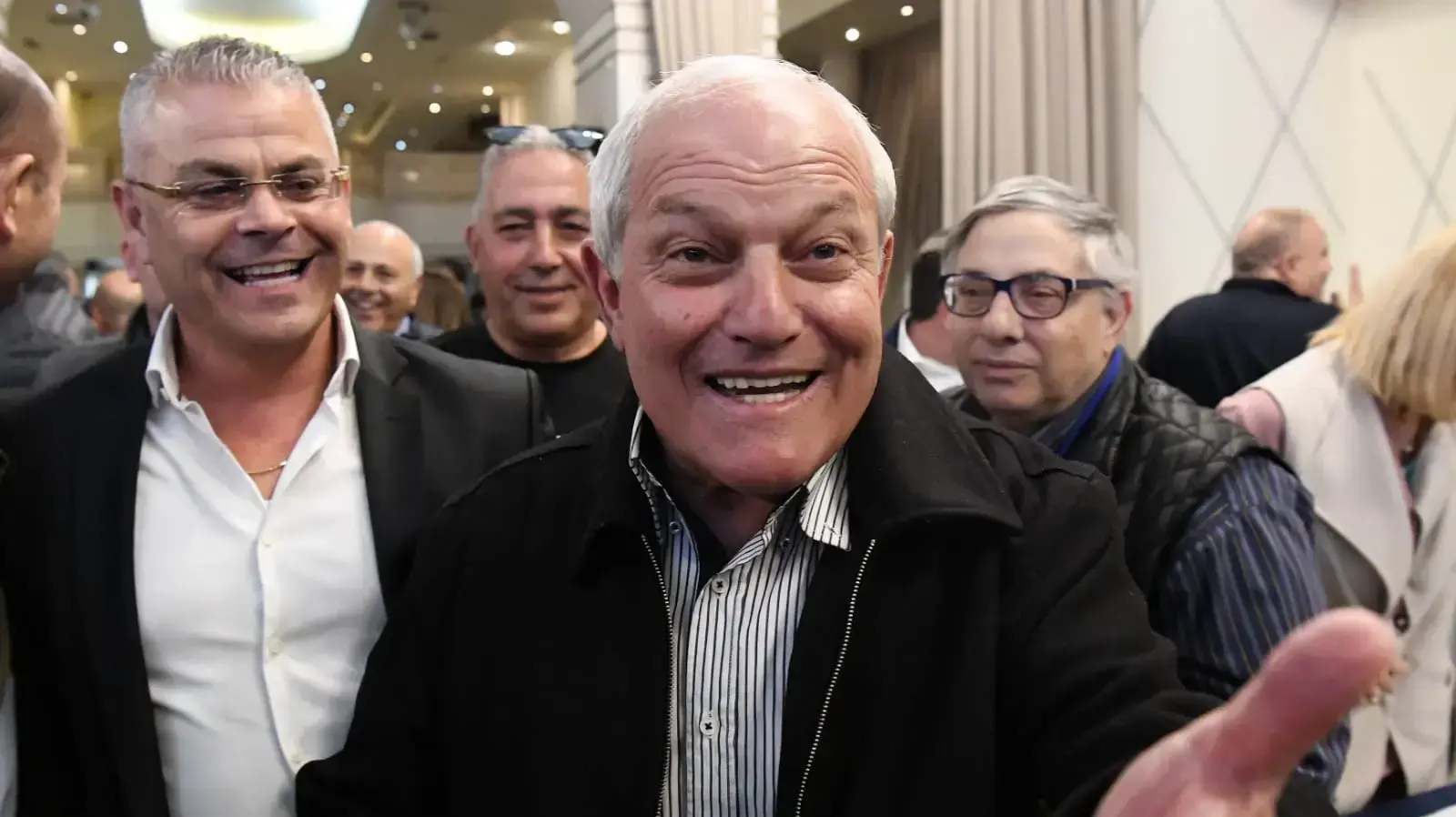חיים כץ בכנס פתיחת הבחירות המקדימות של גדעון סער לראשות הליכוד, אולמי הרמיטאז', אור יהודה 16 בדצמבר 2019 חיים כץ בכנס פתיחת הבחירות המקדימות של גדעון סער לראשות הליכוד, אולמי הרמיטאז', אור יהודה 16 בדצמבר 2019
