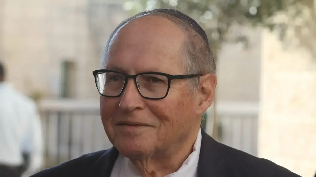 אליקים רובינשטיין בטקס הפרידה משי ניצן, בסיס יהודאי מג"ב ירושלים, 18 בדצמבר 2019