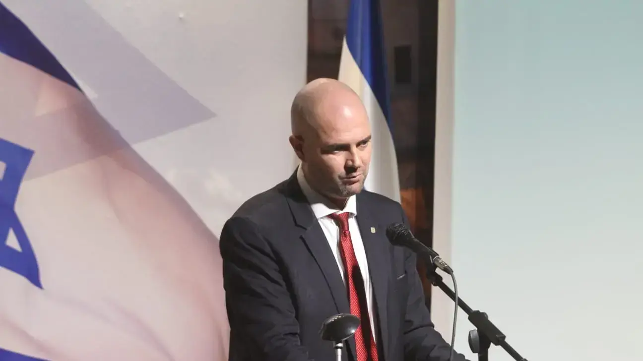 שר המשפטים אמיר אוחנה וטקס הפרידה משי ניצן, בסיס יהודאי מג"ב ירושלים, 18 בדצמבר 2019 שר המשפטים אמיר אוחנה וטקס הפרידה משי ניצן, בסיס יהודאי מג"ב ירושלים, 18 בדצמבר 2019