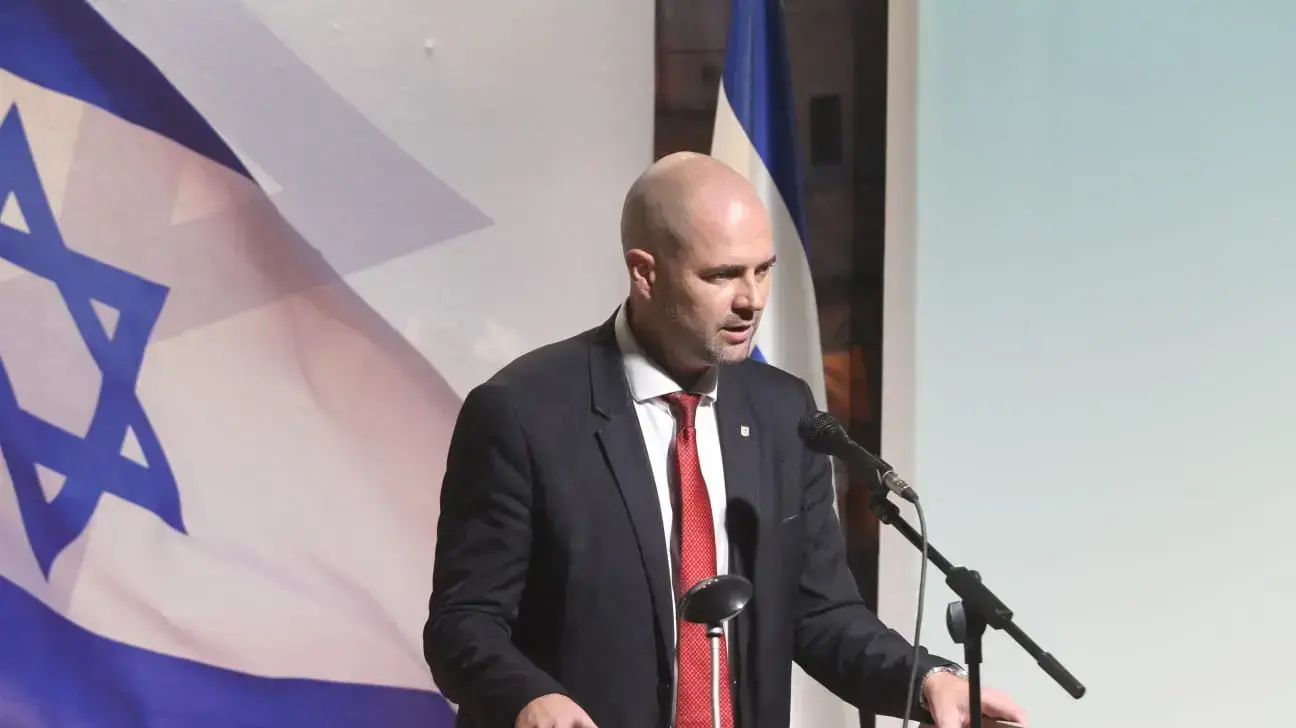 שר המשפטים אמיר אוחנה וטקס הפרידה משי ניצן, בסיס יהודאי מג"ב ירושלים, 18 בדצמבר 2019 שר המשפטים אמיר אוחנה וטקס הפרידה משי ניצן, בסיס יהודאי מג"ב ירושלים, 18 בדצמבר 2019