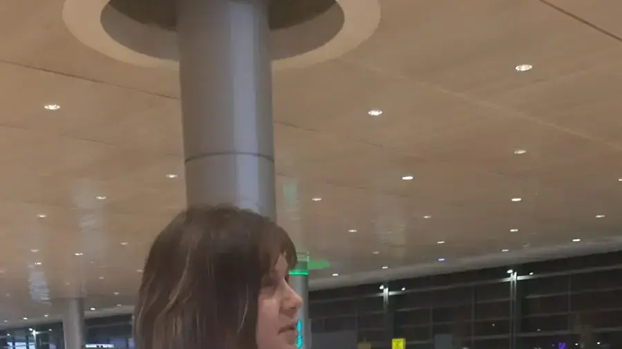אלה, בשדה התעופה לקראת המראתה למוסקבה 18 בדצמבר 2019 אלה, בשדה התעופה לקראת המראתה למוסקבה 18 בדצמבר 2019