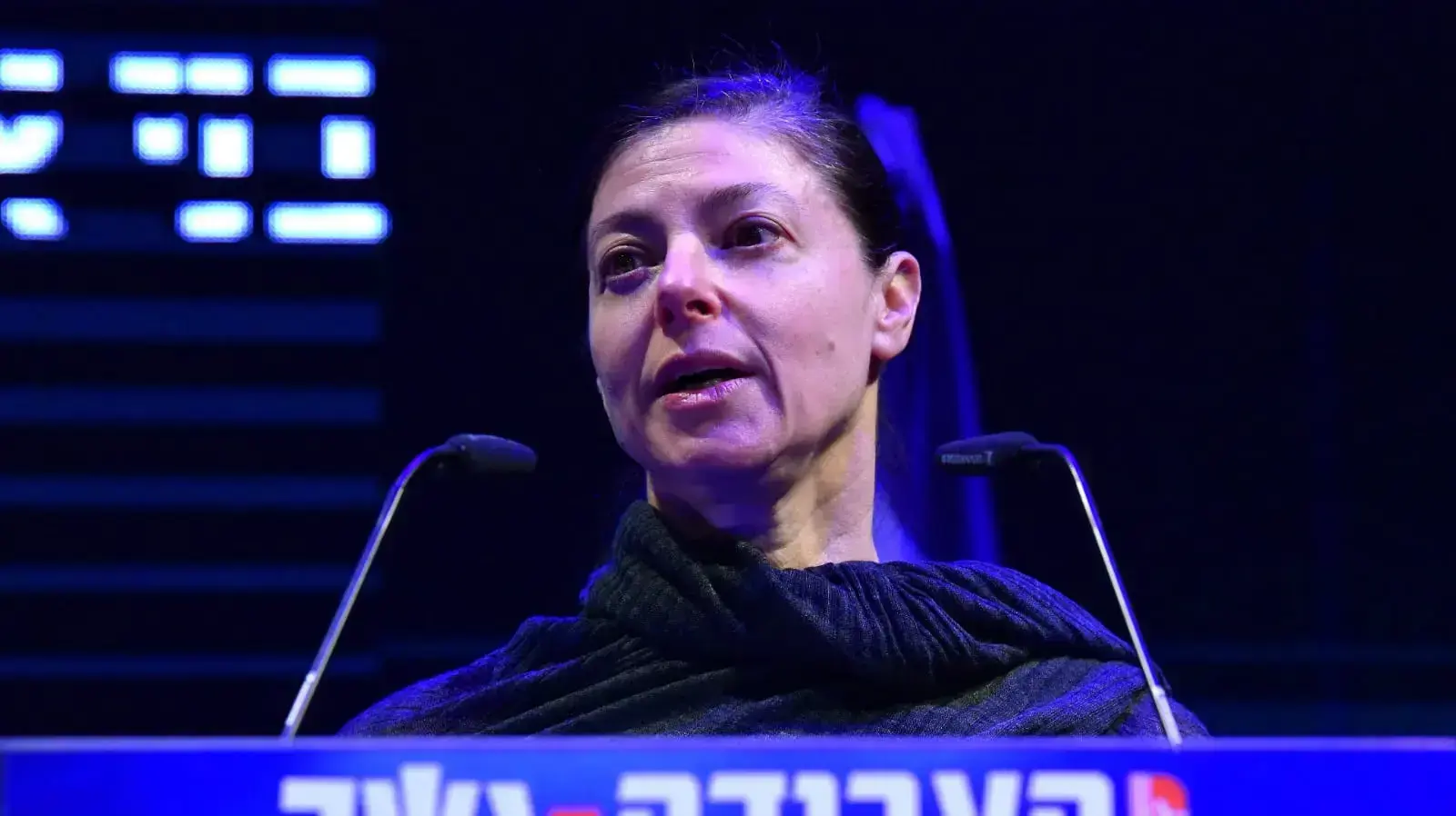 מרב מיכאלי במהלך כינוס ועידת מפלגת העבודה, מרכז הכנסים "לאגו", ראשון לציון 25 בדצמבר 2019 מרב מיכאלי במהלך כינוס ועידת מפלגת העבודה, מרכז הכנסים "לאגו", ראשון לציון 25 בדצמבר 2019