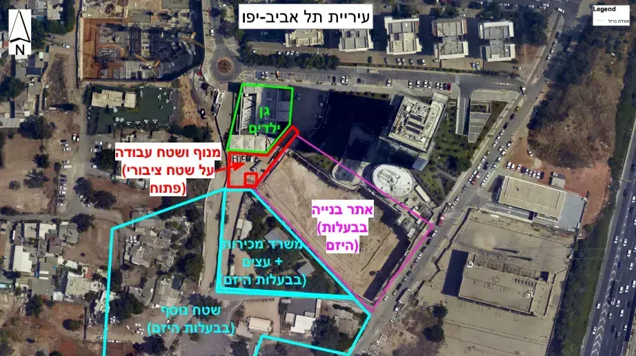 תכנית אתר הבנייה הסמוכה לגן הילדים, 26 בדצמבר 2019 תכנית אתר הבנייה הסמוכה לגן הילדים, 26 בדצמבר 2019