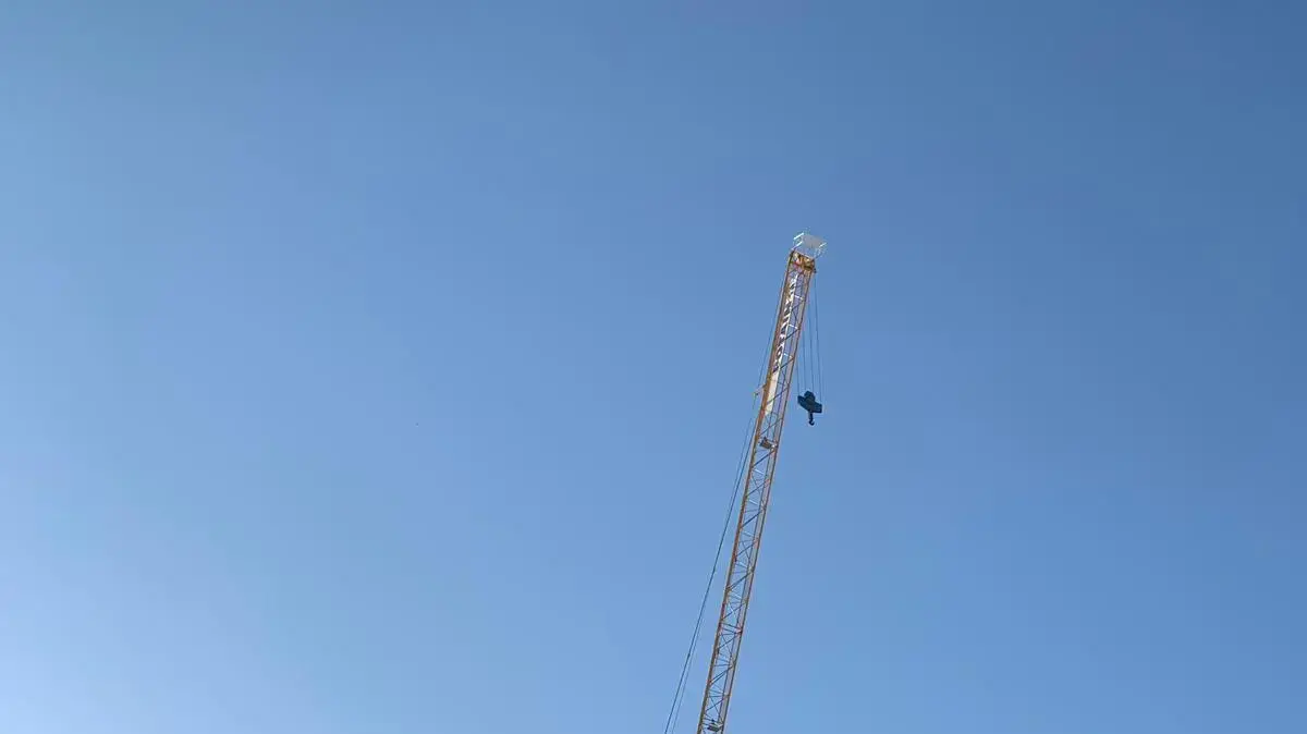 מנופים סמוך לגן הילדים, 26 בדצמבר 2019 מנופים סמוך לגן הילדים, 26 בדצמבר 2019
