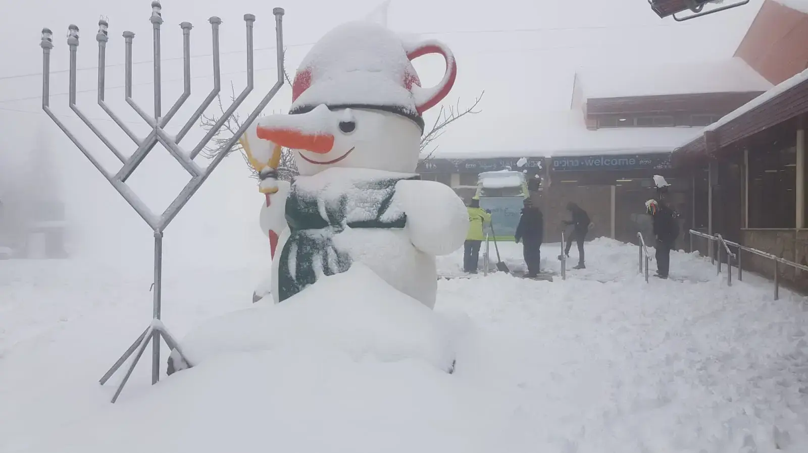 שלג בחרמון, 27 דצמבר 2019 שלג בחרמון, 27 דצמבר 2019