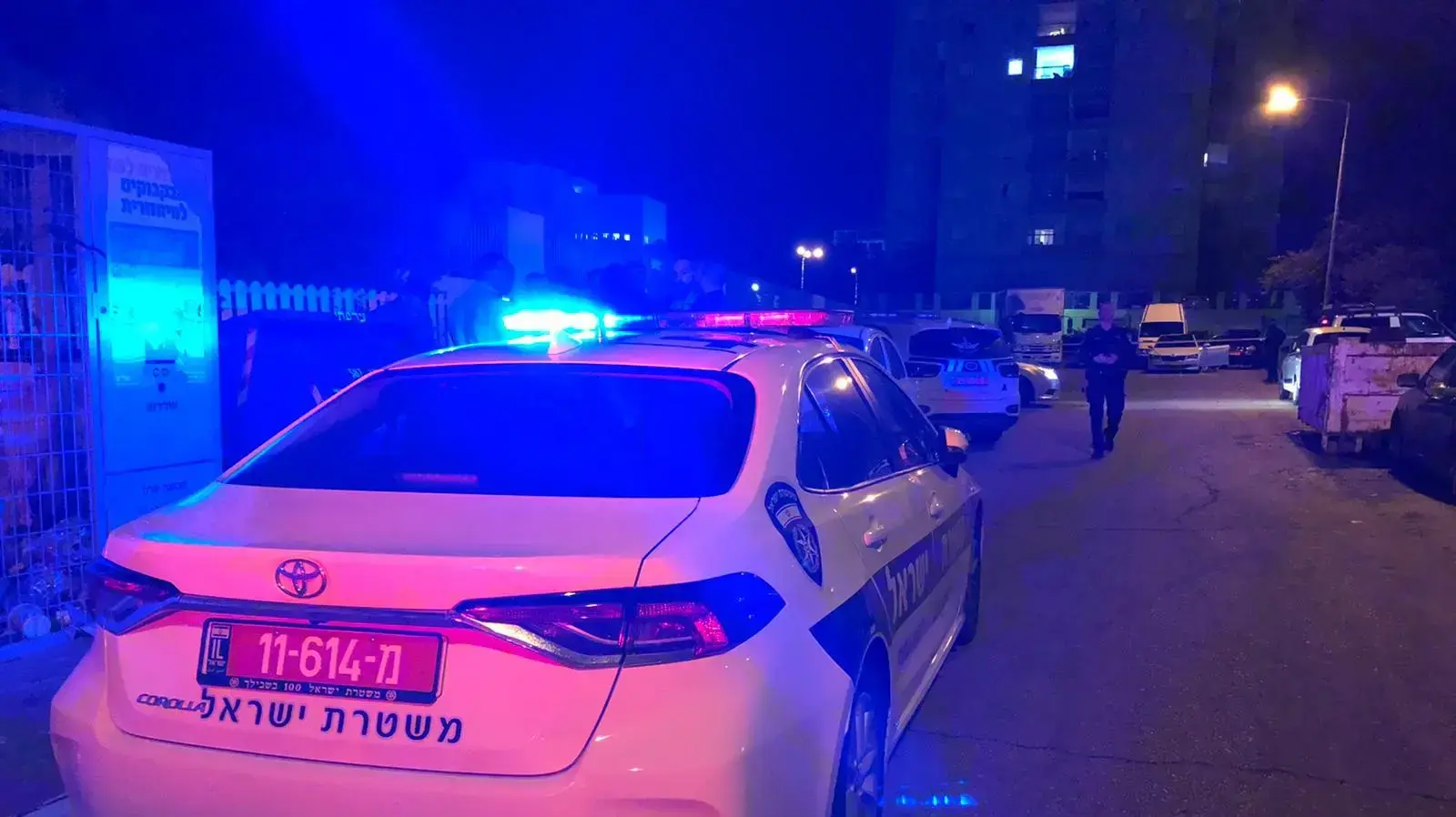 זירת הירי באשדוד - ה-28 לדצמבר 2018 זירת הירי באשדוד - ה-28 לדצמבר 2018