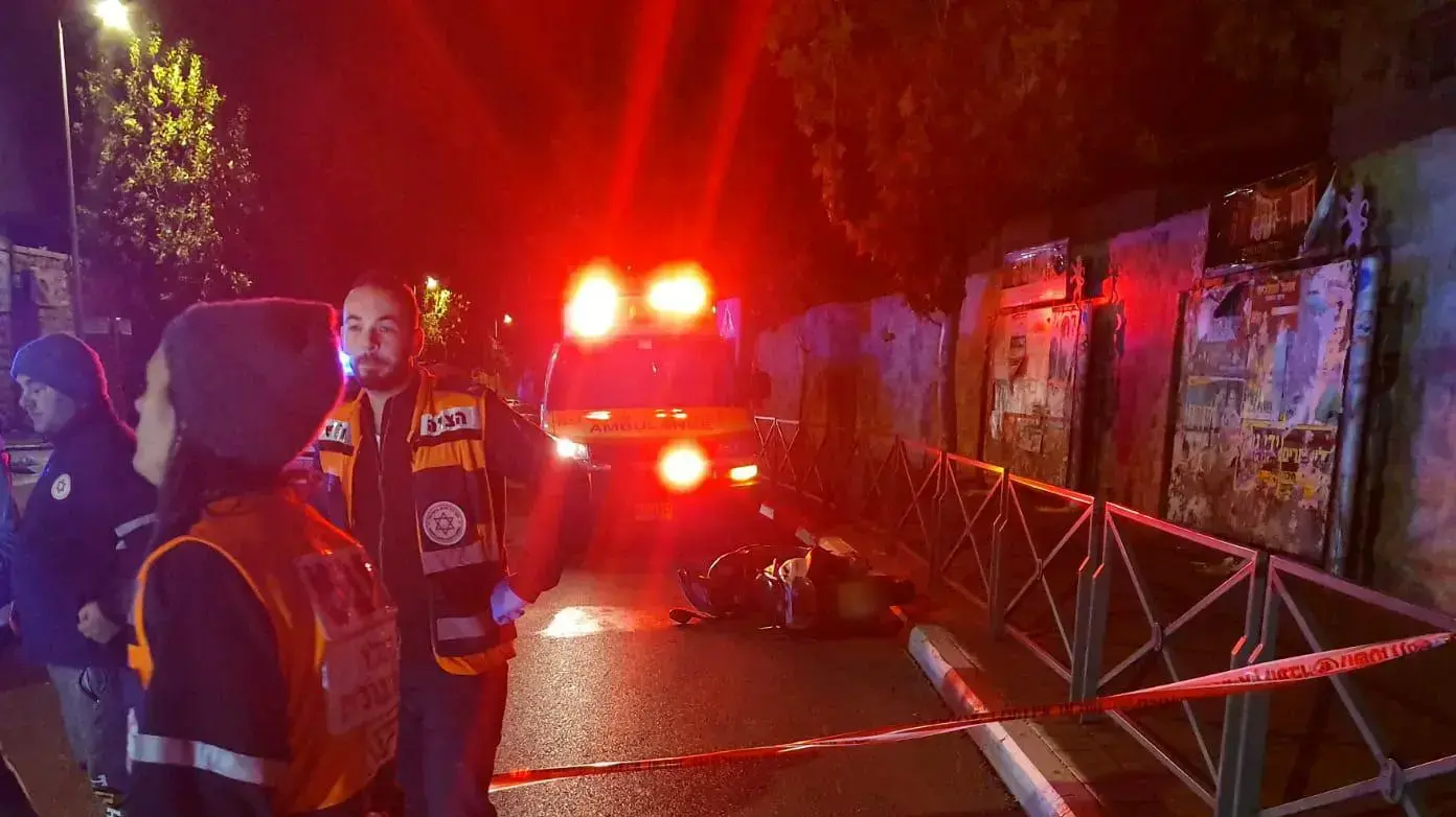 בת 18 נהרגה בתאונת אופנוע בירושלים, ורוכב נוסף נפצע קשה - ה-29 לדצמבר 2019 בת 18 נהרגה בתאונת אופנוע בירושלים, ורוכב נוסף נפצע קשה - ה-29 לדצמבר 2019