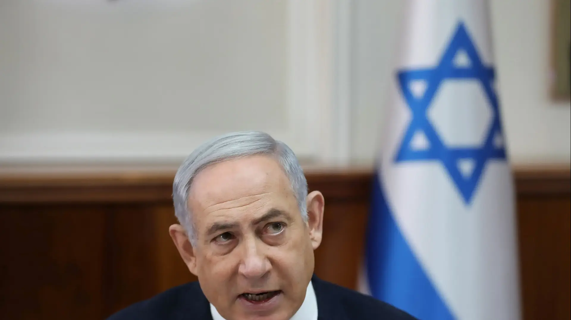 ראש הממשלה בנימין נתניהו בישיבת ממשלה, 29 בדצמבר 2019 ראש הממשלה בנימין נתניהו בישיבת ממשלה, 29 בדצמבר 2019