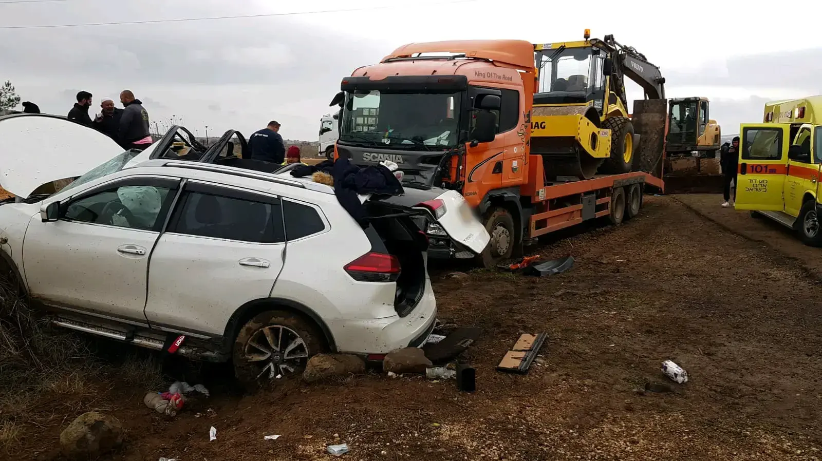הרוגה בתאונת דרכים בצומת בראון ברמת הגולן, 31 בדצמבר 2019 הרוגה בתאונת דרכים בצומת בראון ברמת הגולן, 31 בדצמבר 2019