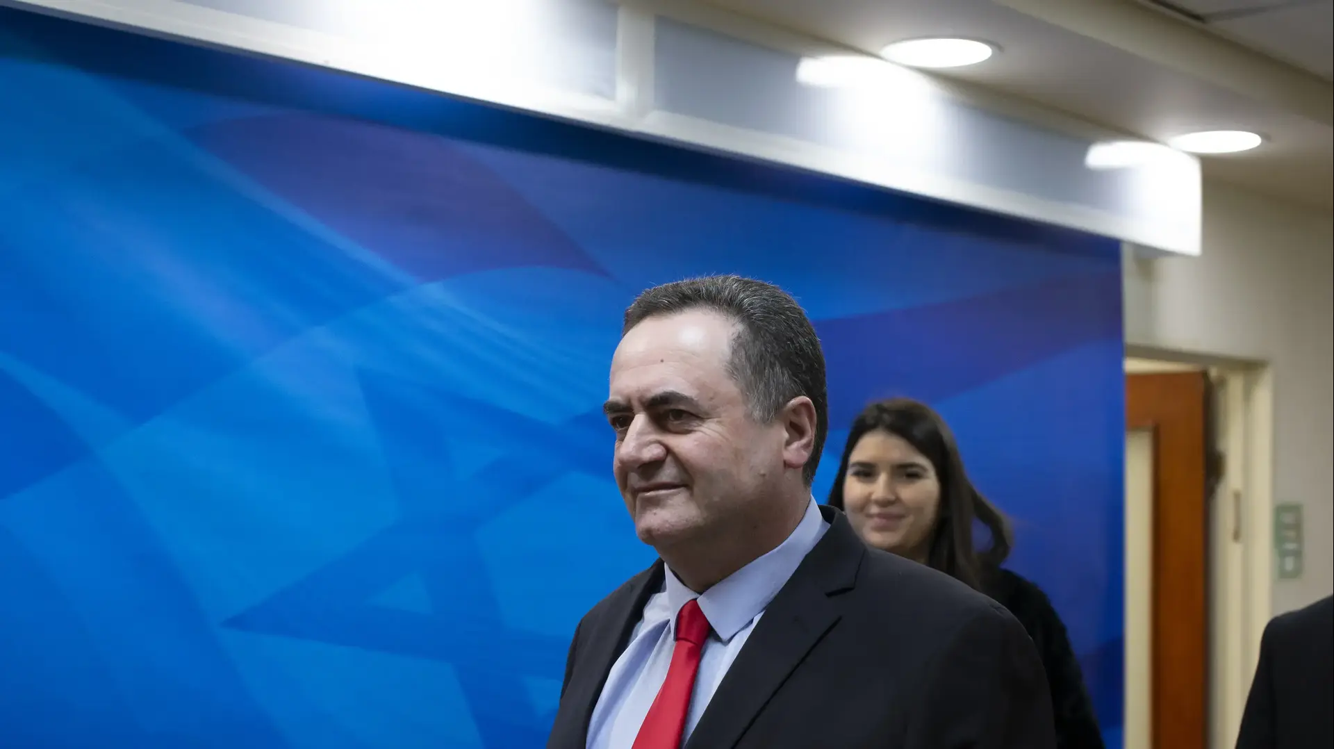 ישראל כץ בישיבת ממשלה, 5 בינואר 2020 ישראל כץ בישיבת ממשלה, 5 בינואר 2020