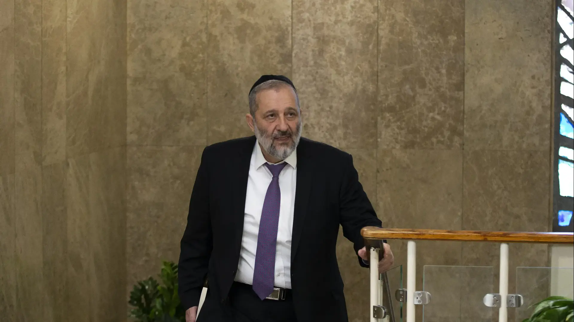 אריה מכלוף דרעי בישיבת ממשלה, 5 בינואר 2020