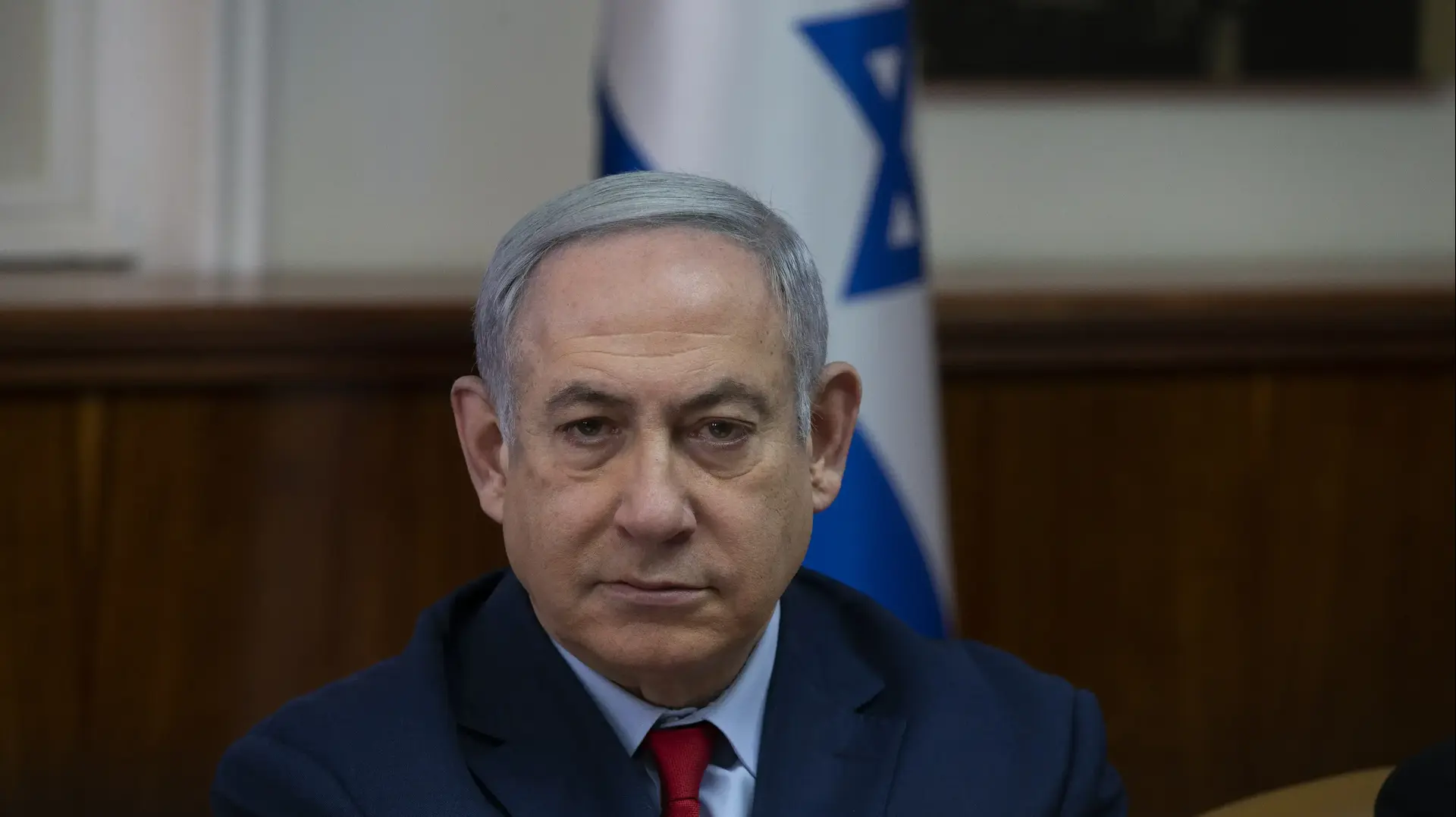 ראש הממשלה בנימין נתניהו בישיבת ממשלה, 5 בינואר 2020 ראש הממשלה בנימין נתניהו בישיבת ממשלה, 5 בינואר 2020