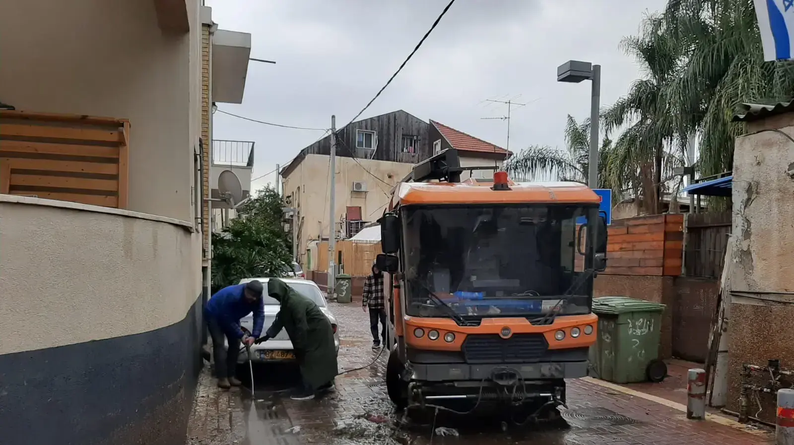 הערכות עיריית תל אביב למזג האוויר הסוער 7 בינואר 2019 הערכות עיריית תל אביב למזג האוויר הסוער 7 בינואר 2019