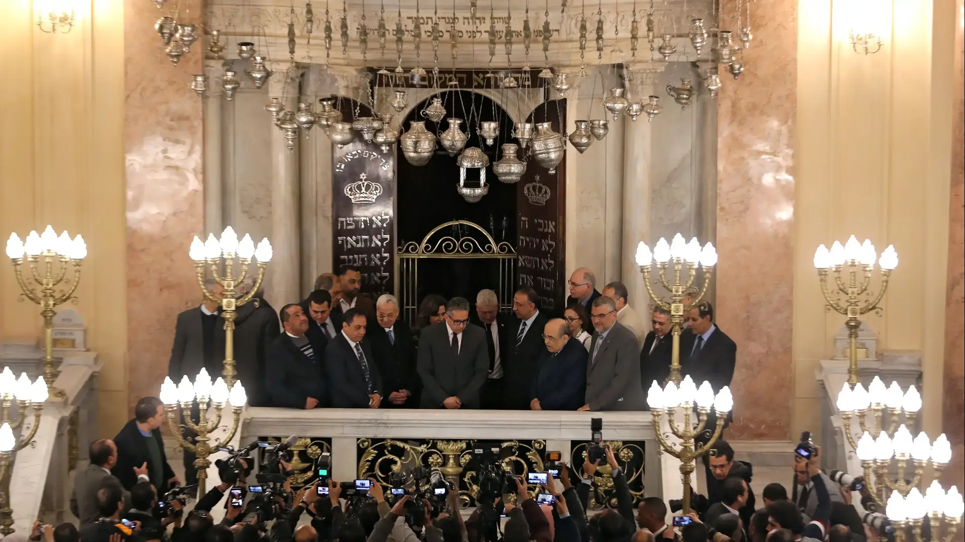 מצרים פתחה מחדש את בית הכנסת העתיק באלכסנדריה, 11 בינואר 2020 מצרים פתחה מחדש את בית הכנסת העתיק באלכסנדריה, 11 בינואר 2020