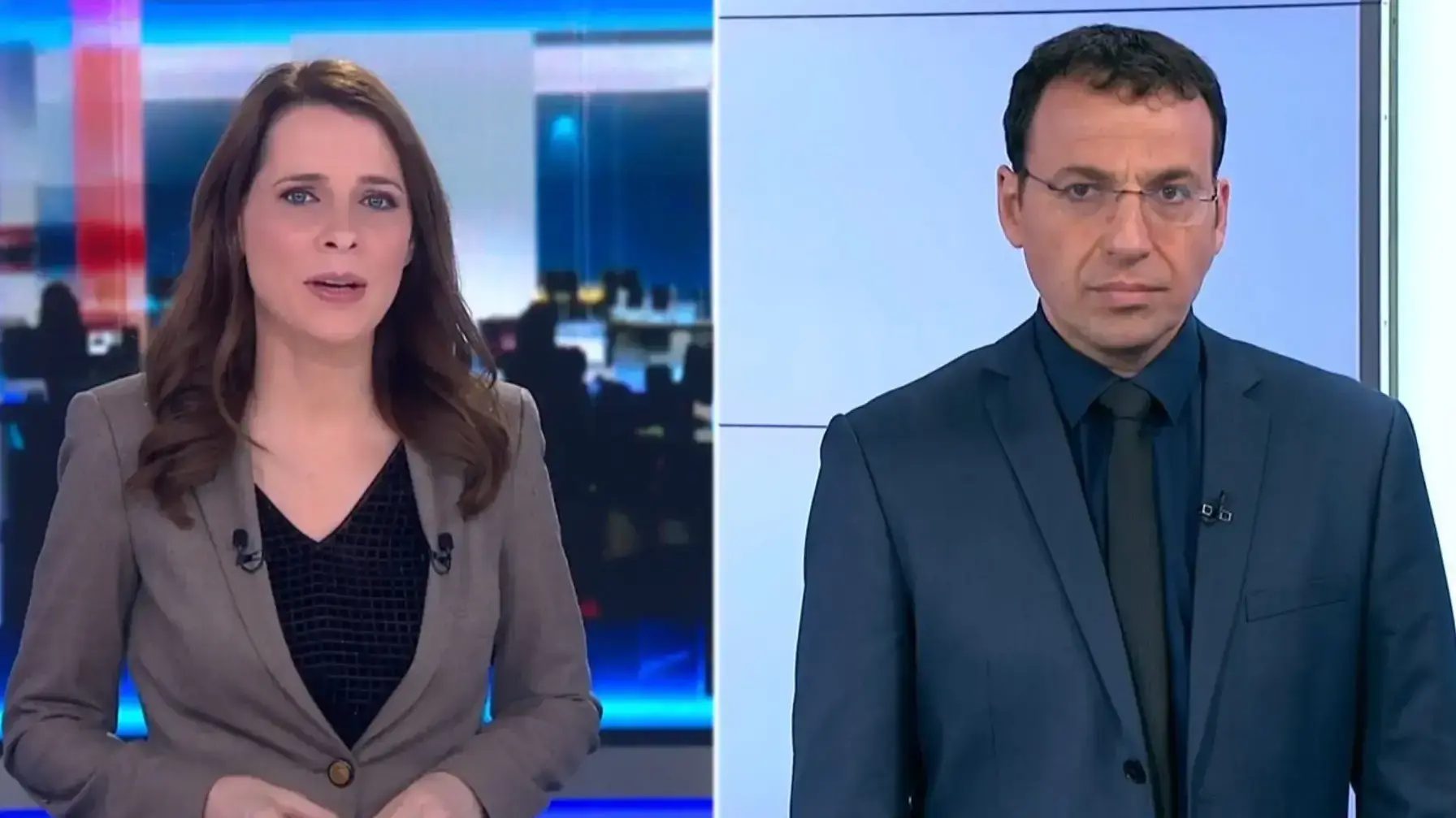 רביב דרוקר ותמר איש שלום בחדשות 13