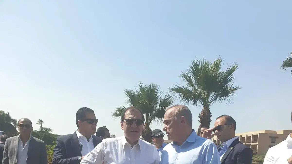 שרי האנרגיה, טארק אל מולא ודר' יובל שטייניץ, במהלך כינוס של פורום הגז המזרח-תיכוני שרי האנרגיה, טארק אל מולא ודר' יובל שטייניץ, במהלך כינוס של פורום הגז המזרח-תיכוני