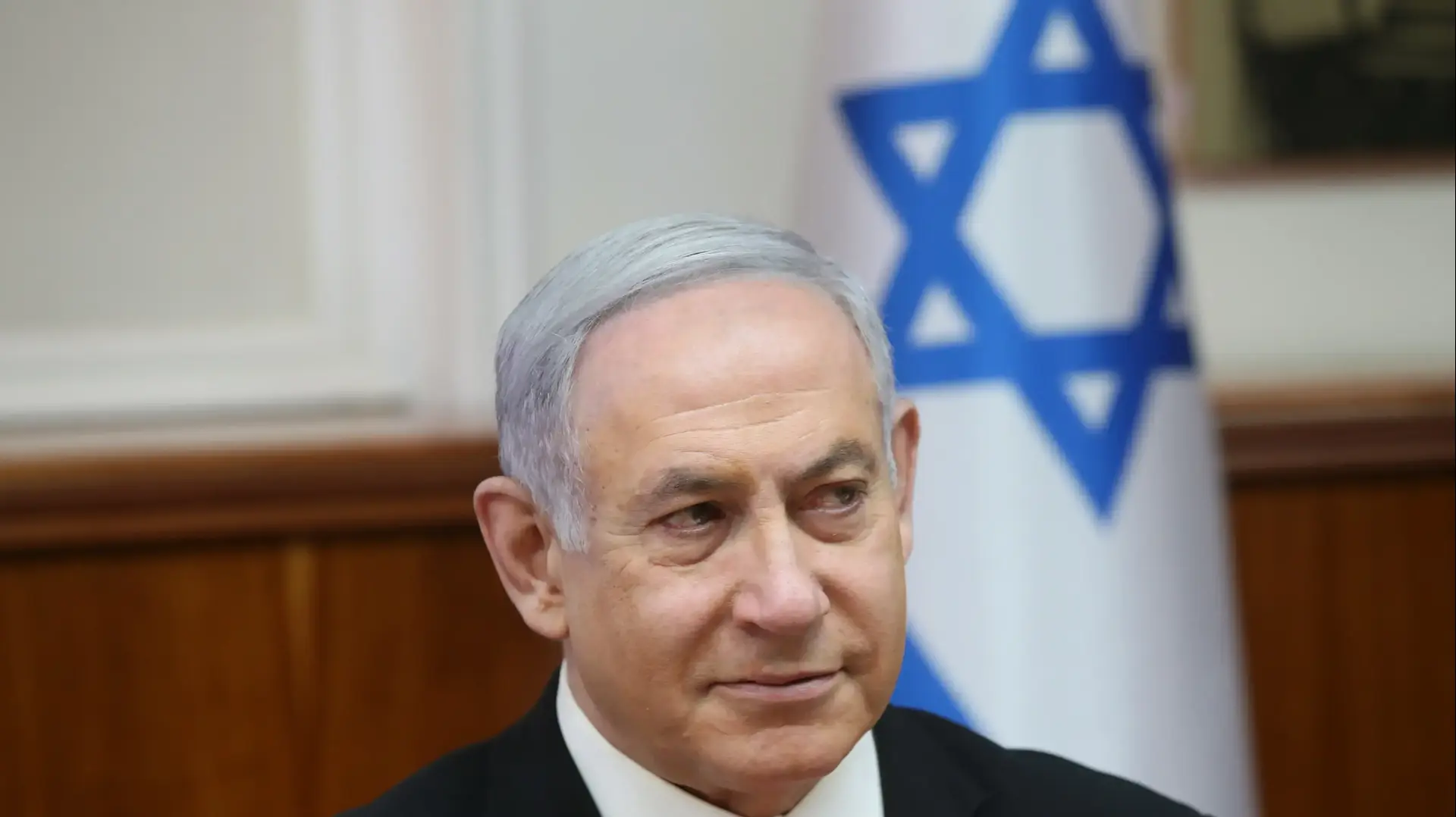 ראש הממשלה בנימין נתניהו בישיבת ממשלה, 19 בינואר 2020 ראש הממשלה בנימין נתניהו בישיבת ממשלה, 19 בינואר 2020