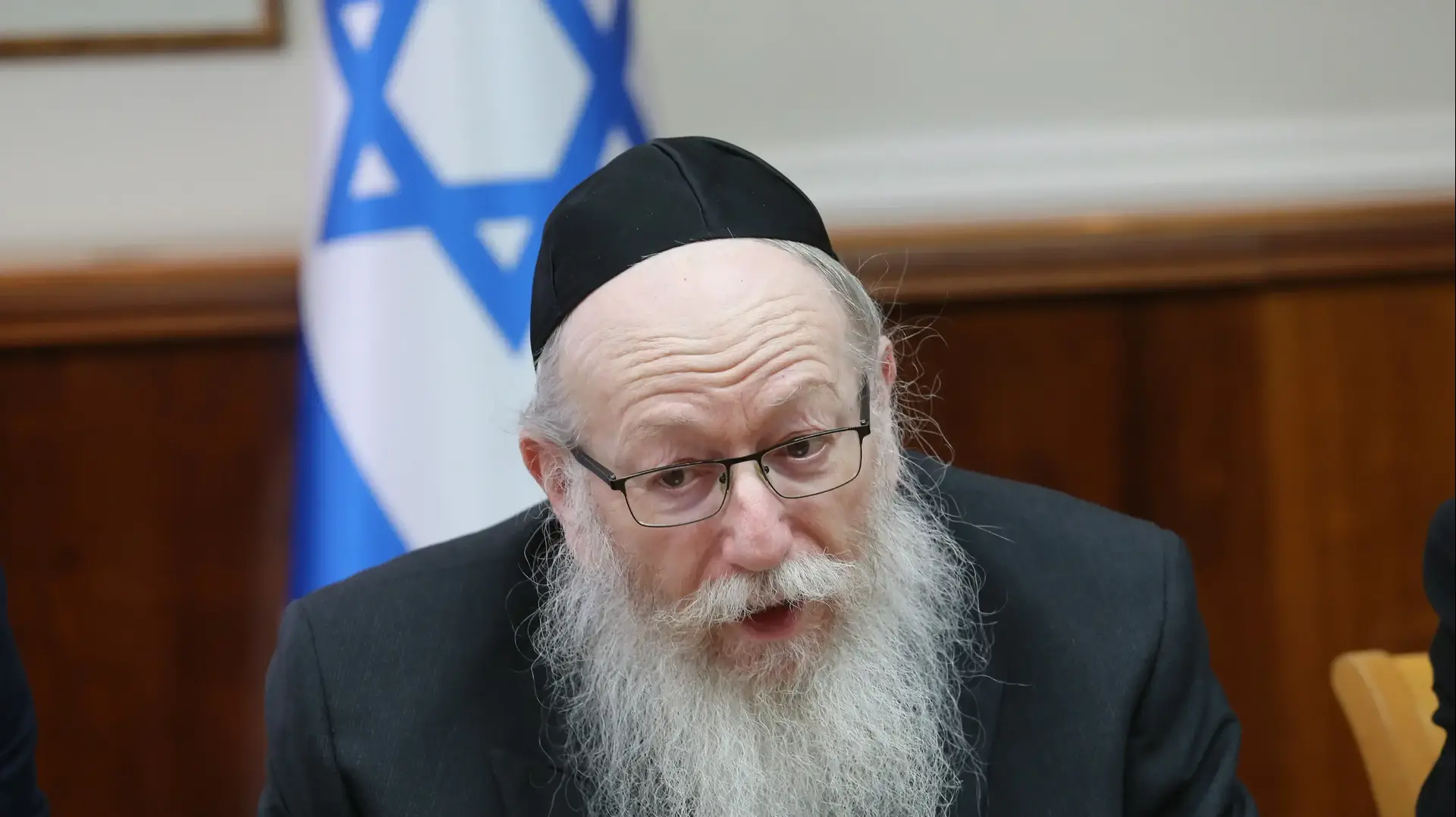 יעקב ליצמן בישיבת ממשלה, 19 בינואר 2020 יעקב ליצמן בישיבת ממשלה, 19 בינואר 2020