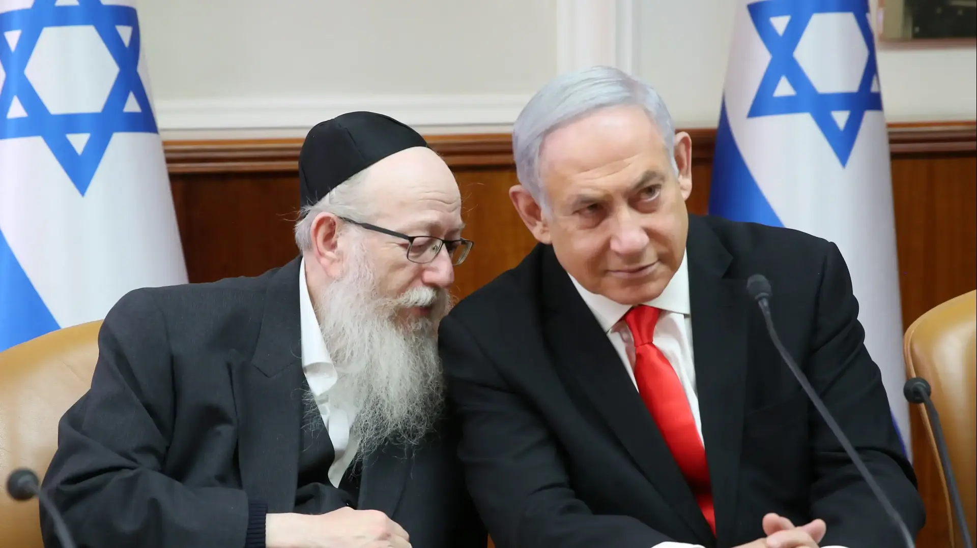 ראש הממשלה בנימין נתניהו ויעקב ליצמן בישיבת ממשלה, 19 בינואר 2020 ראש הממשלה בנימין נתניהו ויעקב ליצמן בישיבת ממשלה, 19 בינואר 2020