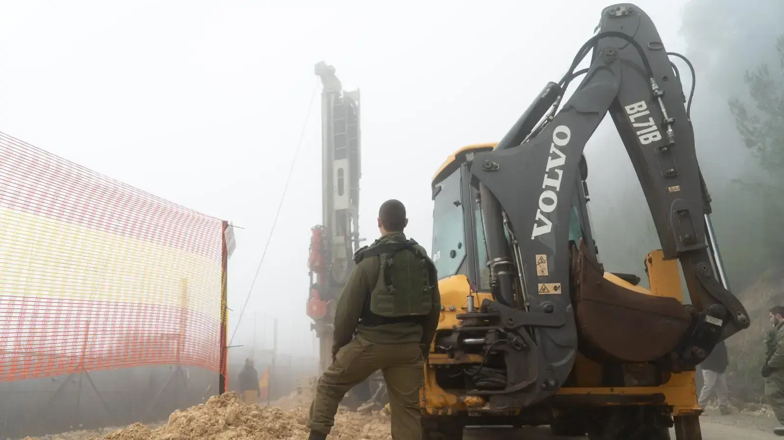 הנחת תשתית טכנולוגית לגילוי ומניעת חפירה תת-קרקעית בגבול לבנון 19 בינואר 2020