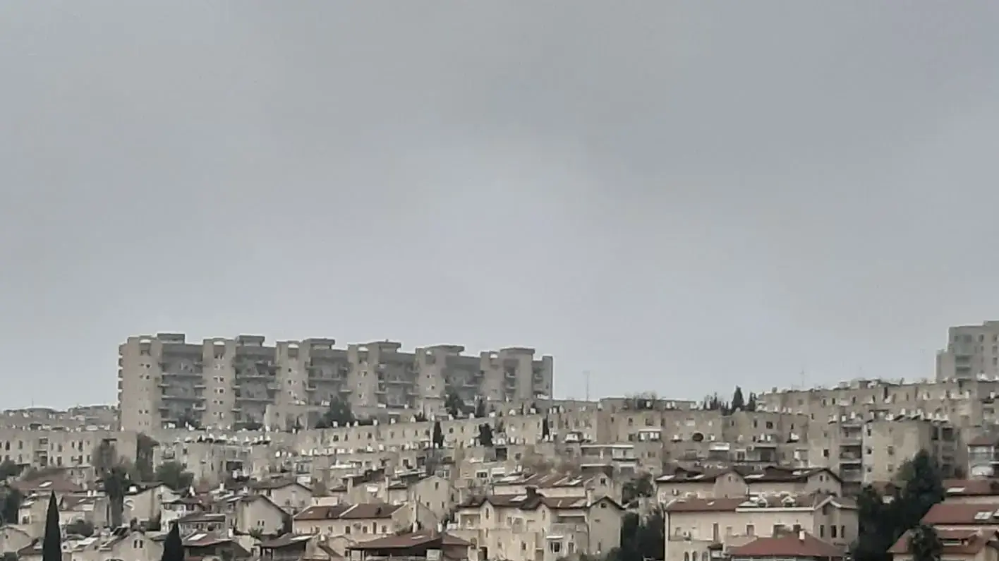 מזג אוויר חורפי בירושלים, 20 בינואר 2020 מזג אוויר חורפי בירושלים, 20 בינואר 2020
