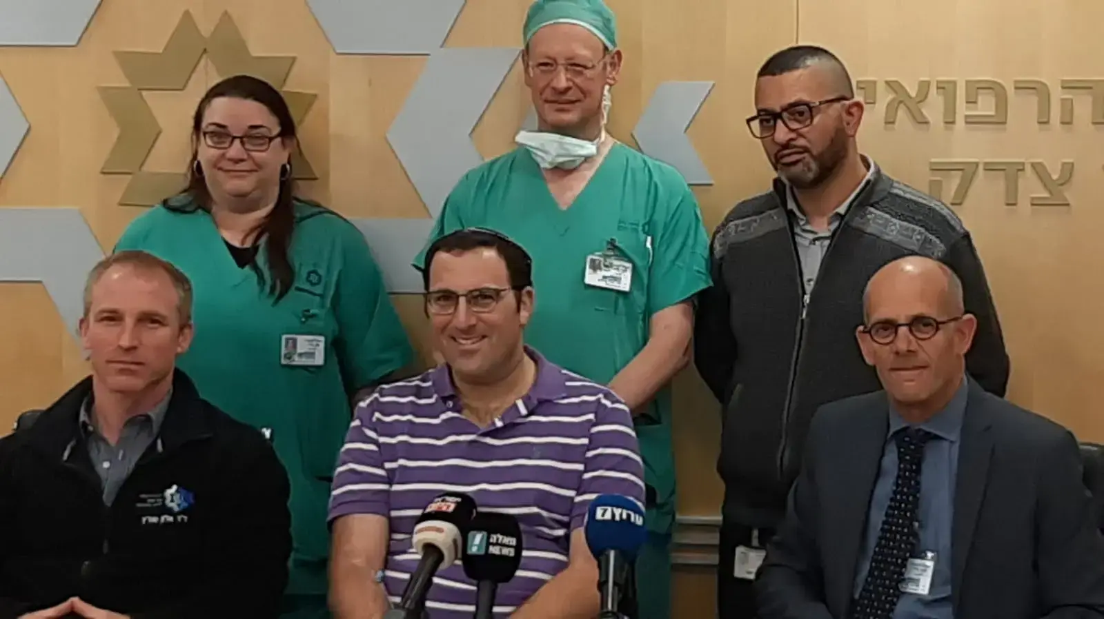 עופר מרין מנהל בית חולים שערי צדק ואריה רימל ששכל את אשתו ובתו בתאונת דרכים, 20 בינואר 2020 עופר מרין מנהל בית חולים שערי צדק ואריה רימל ששכל את אשתו ובתו בתאונת דרכים, 20 בינואר 2020
