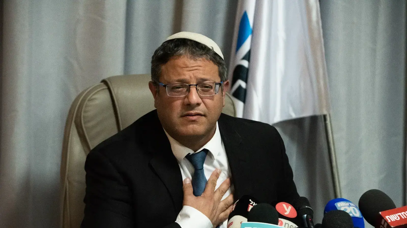יו"ר עוצמה יהודית, איתמר בן גביר במהלך מסע"ת בירושלים 20 בינואר 2020 יו"ר עוצמה יהודית, איתמר בן גביר במהלך מסע"ת בירושלים 20 בינואר 2020