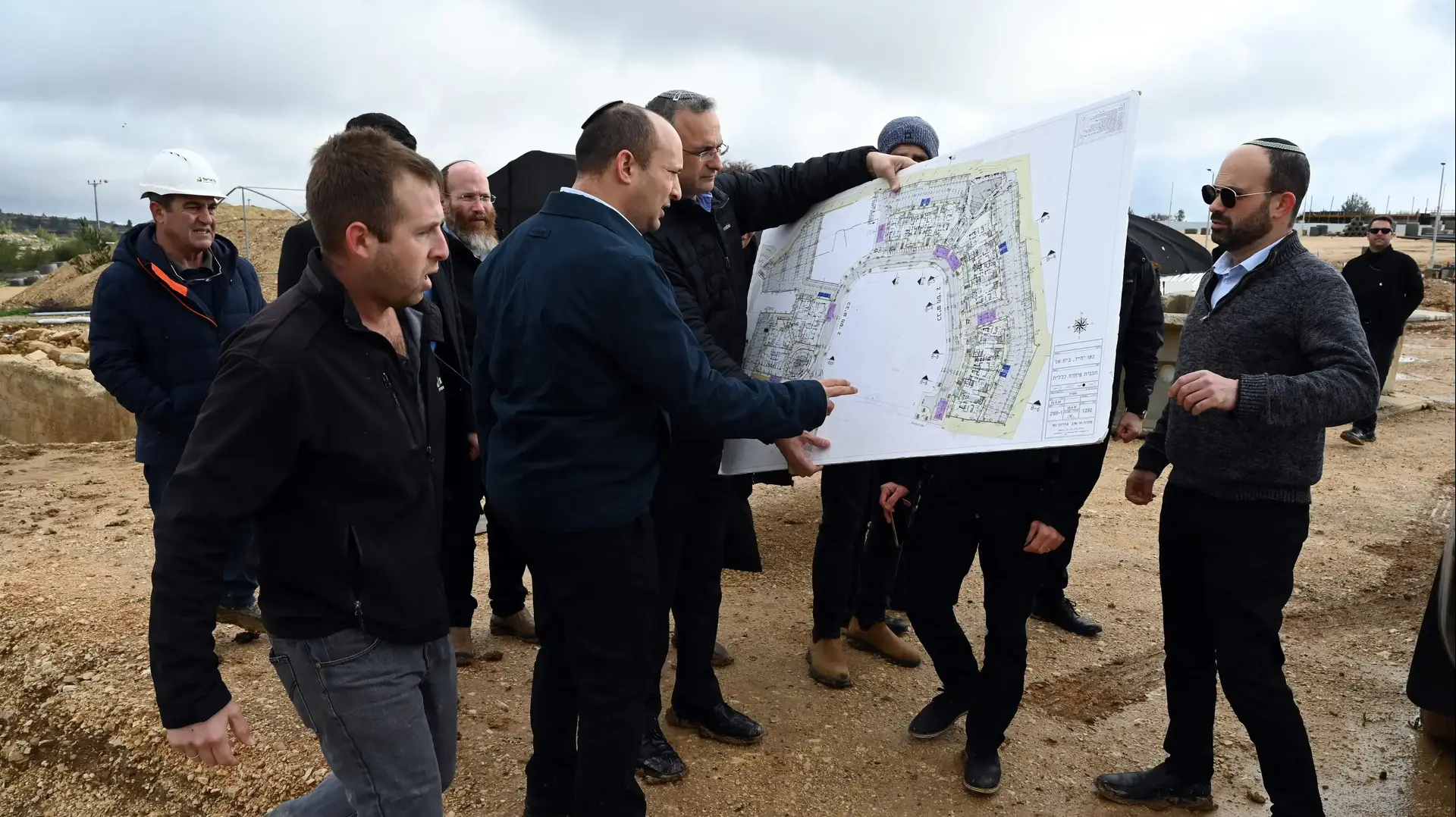 שר הביטחון, נפתלי סייר במועצה האזורית בנימין, 21 בינואר 2020 שר הביטחון, נפתלי סייר במועצה האזורית בנימין, 21 בינואר 2020